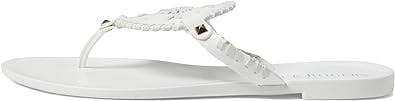 Jack Rogers Georgica Jelly Sandal for Women - Breathable Man-Made Lining, Laser-Cut Perforations with Lightly Cushioned Footbed