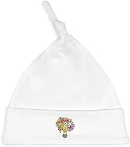 Azeeda 'Beautiful Spring Coloured Bouquet' Baby Beanie Hat (BH00021147)