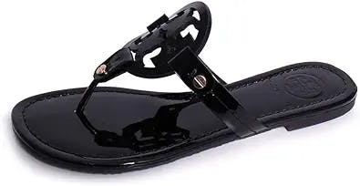 Take a Step Back in Time with Tory Burch Miller Thong Sandals
