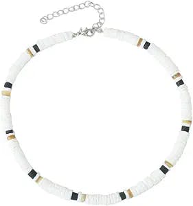 The Perfect Accessory for Y2K Babes - Femtindo Evil Eye Shell Necklace Revi