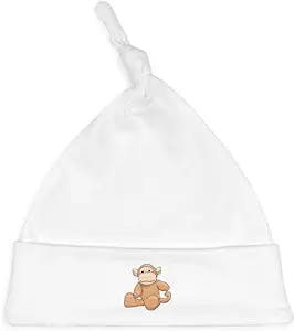 Azeeda 'Plush Monkey' Baby Beanie Hat (BH00021134)