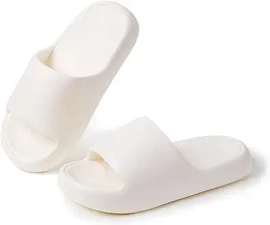 KDZPW Cloud Slides for Women Men Pillow Slippers Quickly Dry Non-slip Shower Shoes Lightweight Sandals