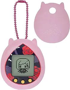 Silicone Cover Case for Jujutsu Kaisen Tamagotchi Nano, Protective Sleeve Skin Case for Tamagotchi Hello Kitty and for PAC-Man Device Interactive Game Machine(Only Cover) (Transparent Pink)