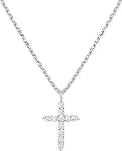 Rock Your Inner Emo with PAVOI's 14K Gold Plated Cross Necklace