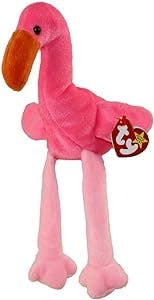 TY Pinky The Flamingo Beanie Baby Toy Plush