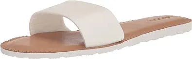 Volcom Women's Simple Synthetic Leather Strap Slide Sandal: A Must-Have for