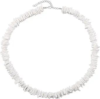 Shell Yeah! Long tiantian White Puka Shell Necklace Bracelet Set Review