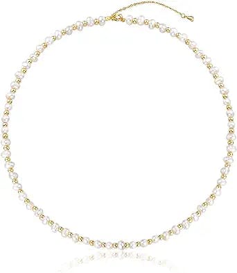Pearls Before Swine: A Y2K Review of the Small Gold Pearl Necklace Choker