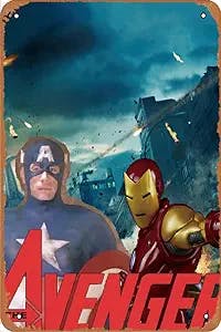 Get your early 2000s fix with Mcu 90S Retro Metal Tin Sign Vintage Room Dec