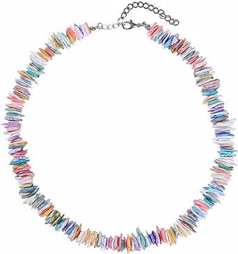 Dreuyet Puka Shell Necklace: The Perfect Addition to Your Y2K Grunge Aesthe