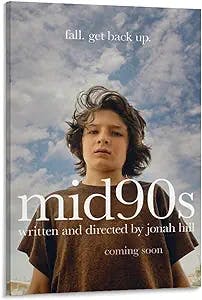BLUDUG Posters for Room Aesthetic Movie Mid 90s Poster 2 Canvas Painting Posters And Prints Wall Art Pictures for Living Room Bedroom Decor 24x36inch(60x90cm)