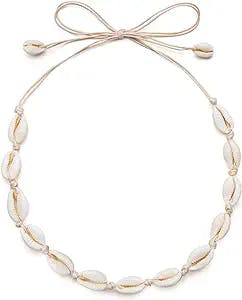 The Y2K Look Review: Qceasiy Seashell Necklace Choker for Women - Conquer t