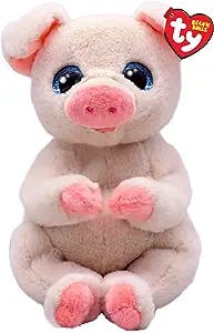 Ty Beanie Bellie Penelope The Pink Pig - 6"