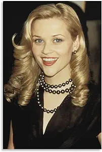 Reese Witherspoon 90s Retro Posters Art Poster Canvas Painting Decor Wall Print Photo Gifts Home Modern Decorative Posters Framed/Unframed 16x24inch(40x60cm)