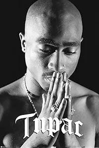 2Pac Poster Tupac Praying Poster 90s Hip Hop Tupac Posters Rapper Posters for Room Aesthetic Mid 90s 2Pac Memorabilia Rap Posters Music Merchandise Merch Cool Wall Decor Art Print Poster 24x36