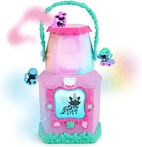 Got2Glow Fairy Pet Finder – Magic Fairy Jar Toy Includes 40+ Electronic Pets (Purple)