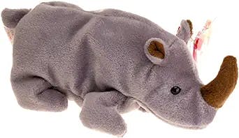 Spike the Rhino Beanie Baby Plush: The Ultimate Y2K Room Decor Addition!