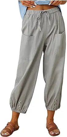 ZunFeo Summer Capris: The Perfect Pants for Your Y2K Wardrobe!