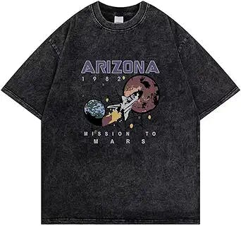 Graphic T Shirts for Men Vintage Distressed Oversized Y2K Grunge Tees
