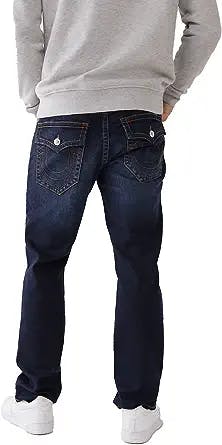 Y2K Look Gets Down and Dirty with True Religion Men's Ricky Straight Leg Je