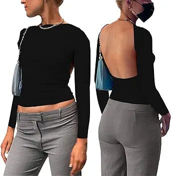 Y2K Look: Get Your Grunge On With VELISDE Backless Tops
