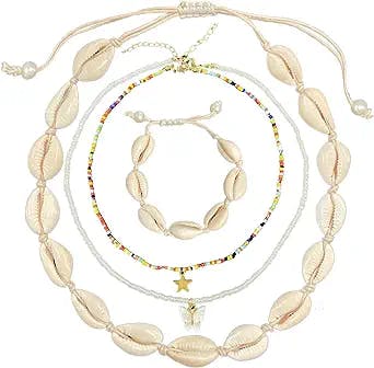 The Ultimate Puka Shell Necklace Set for Y2K Babes
