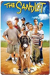 Y2K Look Reviews: The Sandlot Poster Movie Metal Tin Sign Home Bar Coffee V