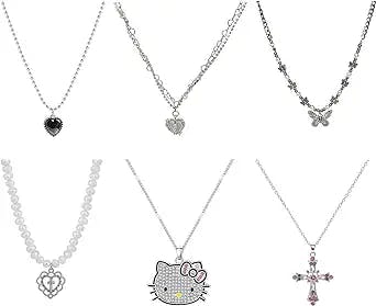 The Ultimate Y2K Necklace Set: KURTCB Necklaces Review
