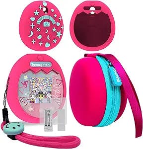 Protect Your Tamagotchi Pix in Style: JCHPINE Hard Carrying Case and Silico