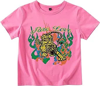 BINTEHGS Cute Graphic Baby Tees - The Y2K Shirt You Need in Your Closet