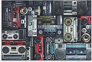 Boombox blast from the past: A Review of Art Prints Boombox Poster 90s Post