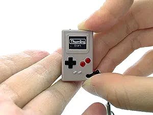 TinyCircuits Thumby (Gray), Tiny Game Console, Playable Programmable Keychain: Electronic Miniature, STEM Learning Tool