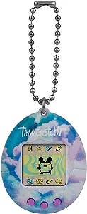 Tamagotchi Bandai Original Sky Shell Original Cyber Pet 90s Adults and Kids Toy with Chain | Retro Virtual Pets are Great Boys and Girls Toys Or Gifts for Ages 8+