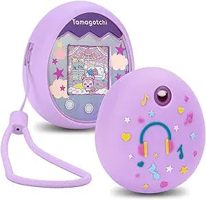 Tamagotchi Pix Goes Purple: A Fashionable Silicone Cover for Your Virtual P