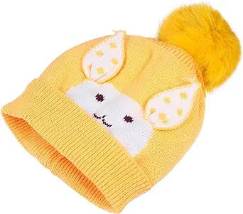 SOIMISS 1pc Knitted Hat Kids Hats Knit Beanie Hat Knit Cuffed Beanie Infant Beanie Hat Warm Fleece Lined Cap
