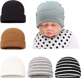 Cotton Baby Girl Hat Preemie Boys Beanie Newborn Hospital Hats Winter Infant Hats for Girls