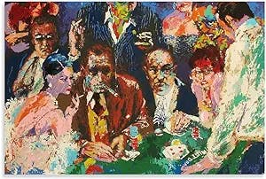 Step into the Casino Scene with BZO Leroy NEIMAN Large Posters