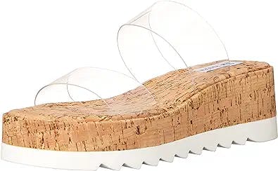 Step into the 2000s with Steve Madden Women's Defuse Espadrille Wedge Sanda
