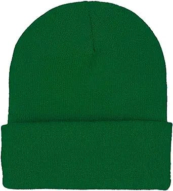DOOVID Toddler Beanie Kids Warm Knit Beanie Hat Baby Boys Girls Knit Caps Classic Autumn Winter Hats
