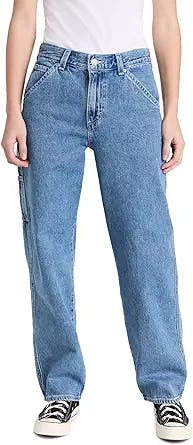 Levi's Women's Dad Utility Jeans: The Perfect Y2K Grunge Aesthetic