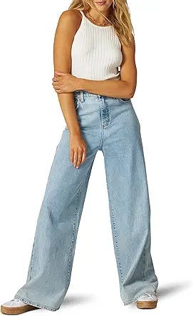 Lee Women's High Rise Wide Leg Slouch Jean: The Perfect 2000s Throwback