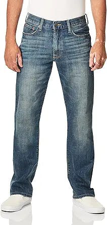 Relive Early 2000s Fads with The Lucky Brand Men's 181 Relaxed Straight Jea