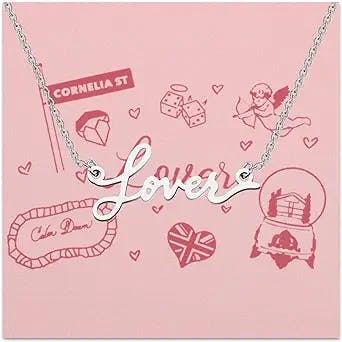 PENQI Singer Inspired Necklace Album Gift for Singer Fans Music Lovers Gift Singer Song Gift Music Jewelry
