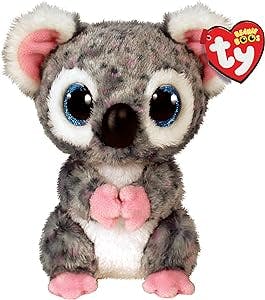 Ty Beanie Boo Karli - Gray Spotted Koala 6"
