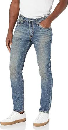 GUESS Men's Eco Slim Tapered Jeans