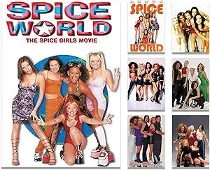 Spice Up Your Life with Xaxwmkwola Poster for Spice Girls Music 90S Wall De