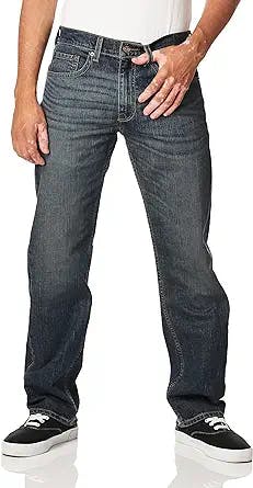 Signature by Levi Strauss & Co. Gold Label Men's Relaxed Fit Flex Jeans (Available in Big & Tall)