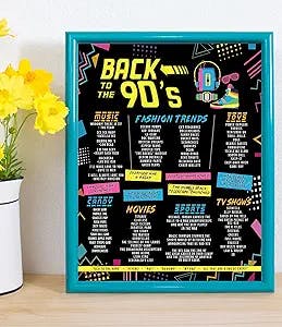 Party like it's 1999 with Katie Doodle 90s Party Decorations!