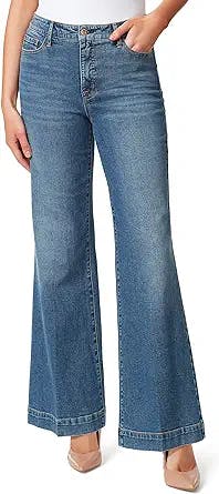 Jessica Simpson Women's True Love Trouser Wide Leg Jean