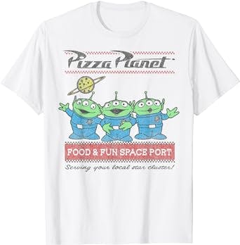 Toy Story Aliens are Taking Over Your Wardrobe: Disney Pixar Pizza Planet T